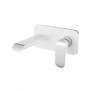 Kara White & Chrome Bath Spout Or Wall Basin Mixer Kara White & Chrome Bath Spout Or Wall Basin Mixer